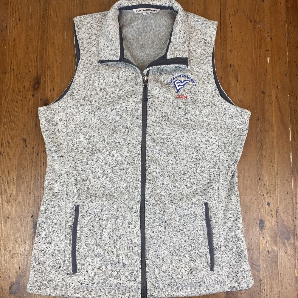 Port Authority ESSEX CT Yacht Club RUM CHALLENGE Fleece Vest Women's Medium